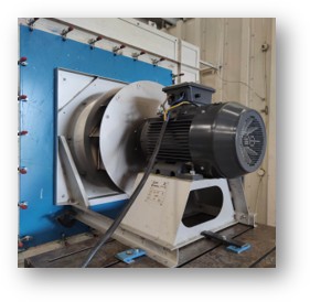 Fan for nuclear plant