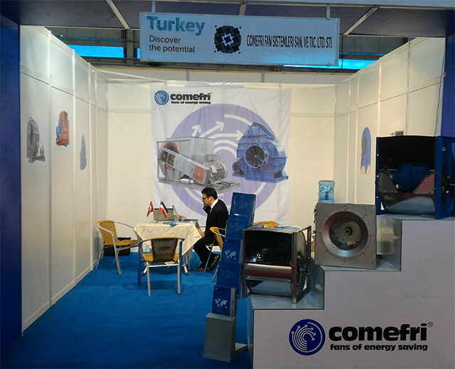 Iran HVAC 2016 - Comefri stand