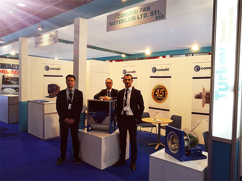 Stand at HVAC R Expo Saudi